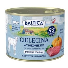 BALTICA SMAKI REGIONÓW Kot dorosły Cielęcina 185g BALTICA