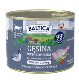 BALTICA SMAKI REGIONÓW Kot dorosły Gęsina 185g BALTICA