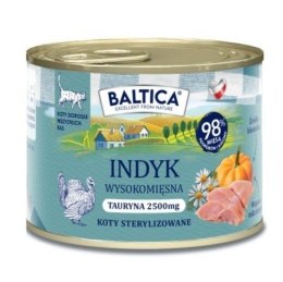 BALTICA SMAKI REGIONÓW Kot dorosły Indyk 185g 185g BALTICA