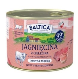 BALTICA SMAKI REGIONÓW Kot dorosły Jagnięcina z cielęciną 185g BALTICA