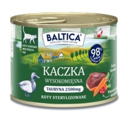 BALTICA SMAKI REGIONÓW Kot dorosły Kaczka 185g 185g BALTICA