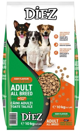Diez Karma dla psa o smaku szynki 10 kg