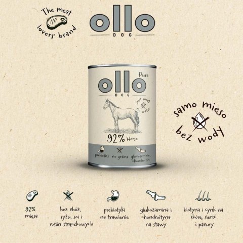 Ollo Pure Koń 400g OLLO