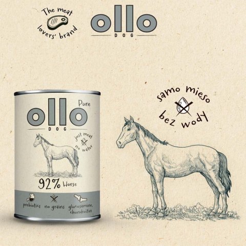Ollo Pure Koń 400g OLLO
