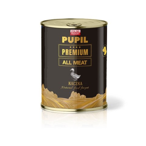 PUPIL PREMIUM Gold Kaczka karma mokra dla psa 800g PUPIL