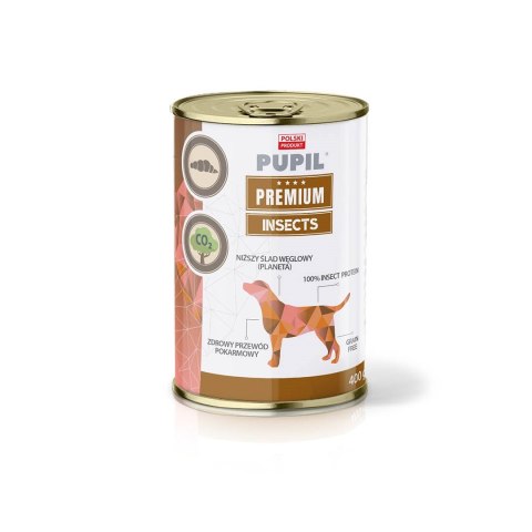 PUPIL PREMIUM INSECT karma mokra dla psa 400g PUPIL