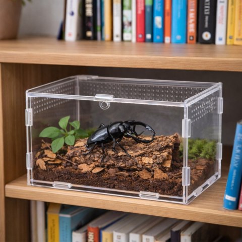 Terrario MicroHab Air - terrarium akrylowe 20x12x12 Terrario