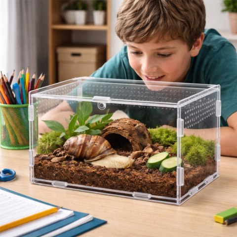 Terrario MicroHab Air - terrarium akrylowe 20x12x12 Terrario