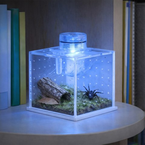 Terrario SpiderNook M - mini terrarium akrylowe z oświetleniem Terrario