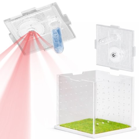 Terrario SpiderNook M - mini terrarium akrylowe z oświetleniem Terrario