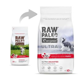 VetExpert Raw Paleo Ultra Wołowina Medium&Large Puppy 10kg (WYPRZEDAŻ) VetExpert
