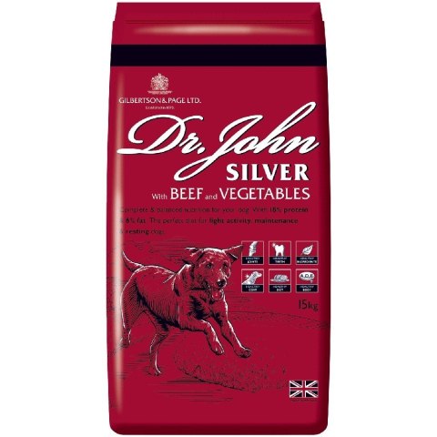Dr John Silver Beef 15kg Dr. John