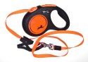 FLEXI New Neon - smycz automatyczna - M: 5m Flexi