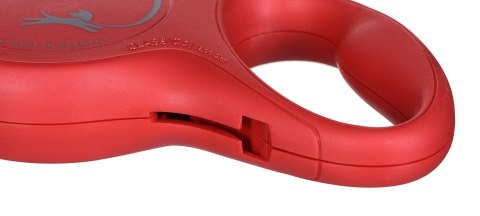 Smycz NEW CLASSIC S taśma -5m -do 15kg czerwony Flexi