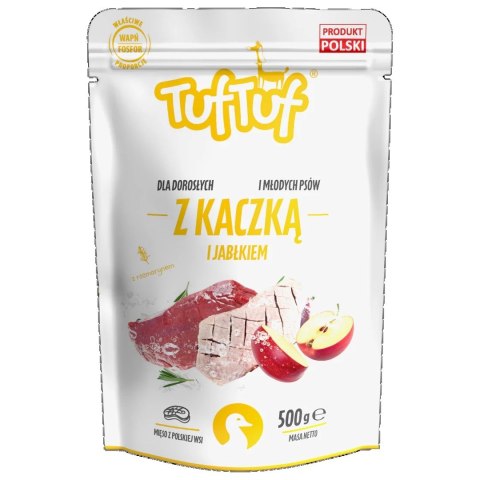 Tuf Tuf Saszetka mielonka z kaczką dla psa 500g TufTuf
