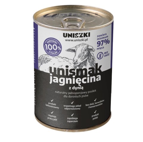 UNISZKI Unismak Jagnięcina 400g UNISZKI
