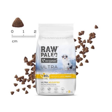VetExpert Raw Paleo Ultra Indyk Medium&Large Puppy 2kg VetExpert