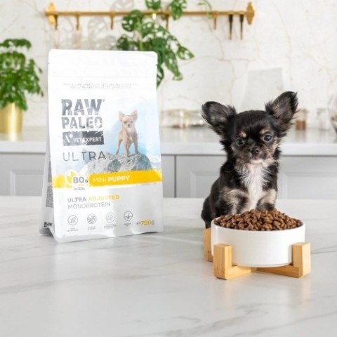 VetExpert Raw Paleo Ultra Indyk Mini Puppy 750g VetExpert