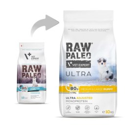 VetExpert Raw Paleo Ultra Turkey Medium&Large Puppy - Karma sucha dla psów - 10kg VetExpert