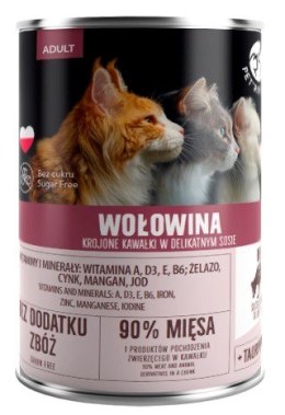 PetRepublic dla kota (adult) z wołowiną 400 g PetRepublic