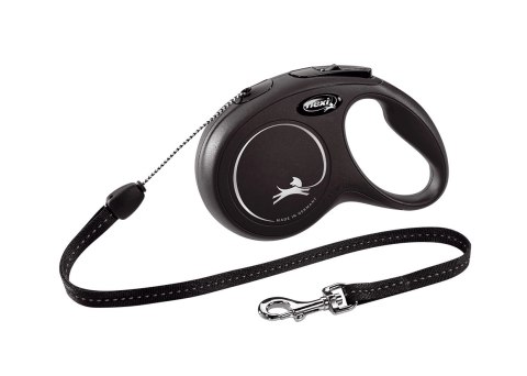 Flexi Smycz New Classic S Linka 8m Do 12kg Czarna