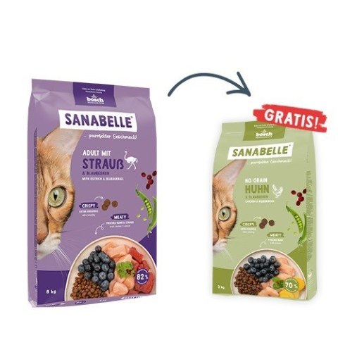 BOSCH Sanabelle Adult Struś 2kg Bosch
