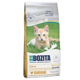 BOZITA Kitten Grain free Chicken - sucha karma dla kociąt - 2kg (WYPRZEDAŻ) BOZITA