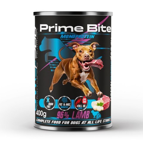 GAME DOG Prime Bite jagnięcina, pietruszka monoproteinowa 400g GAME DOG