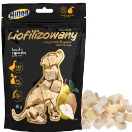 Hilton liofilizowany przysmak z kaczką i gruszką dla psa 50g Hilton