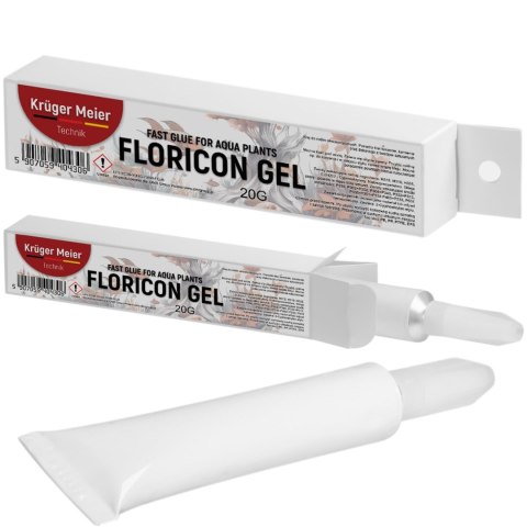 Kruger Meier Floricon Gel 20g - klej do roślin akwariowych