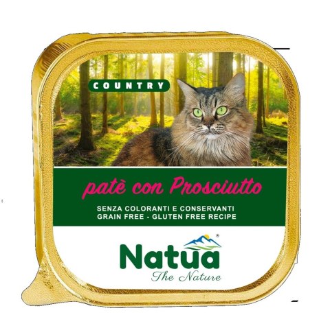 Natua Country Ham - Szynka karma mokra dla kota tacka 100g Natua
