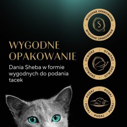 SHEBA Select Slices drób/kurczak/indyk w sosie - mokra karma dla kota - tacka - 32x85 g Sheba