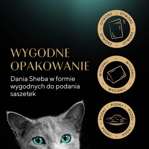 Sheba Delicacy Rybne Smaki W Galaretce, Z Łososiem, Z Białą Rybą, Z Tuńczykiem, Z Dorszem 80x85g