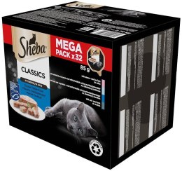 Sheba Tacka Pasz BiaRyb/Dor/Łos/Tuń 32x85g Sheba