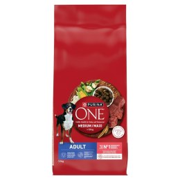 PURINA ONE MED/MAX Adult Beef & Rice 12kg PURINA NESTLE