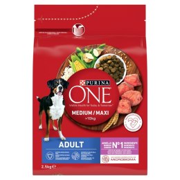 PURINA ONE MED/MAX Adult Dog Lamb & Rice 2,5kg PURINA NESTLE