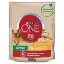 Purina Karma One Mini Active bogata w kurczaka z ryżem 800g PURINA NESTLE