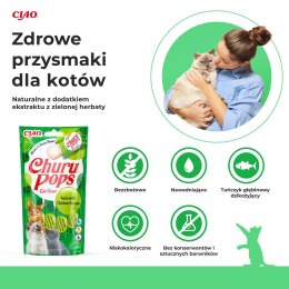 INABA Churu Pops Tuńczyk z kurczakiem - przysmak dla kota - 4x15 g INABA