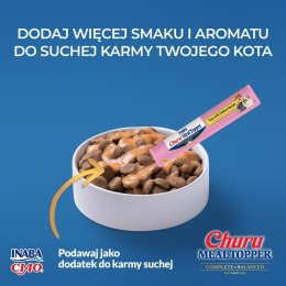 INABA MEAL TOPPER Tuńczyk z łososiem - kot 4x14g INABA