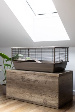 INTER-ZOO Klatka BOB + WOOD JAPANDI 780x480x360 (OUTLET) INTER-ZOO