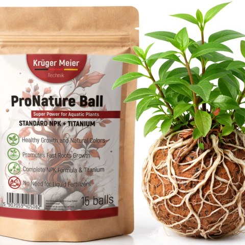 Kruger Meier ProNature Ball 15 - kulki nawozowe z biostymulatorem