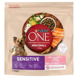 PURINA ONE MINI Dog Sensitive Salmon & Rice 1,5kg PURINA NESTLE
