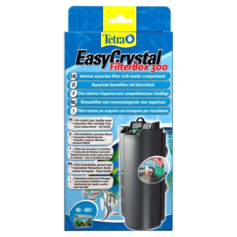 TETRA EasyCrystal FilterBox 300 EC 300 Filtr wewnętrzny do akwarium 40-60l (T151574)