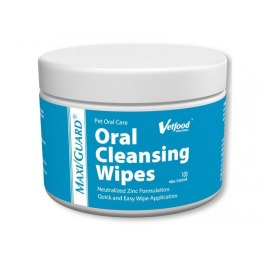 Vetfood MAXI/GUARD Oral Cleansing Wipes pies i kot 100 chusteczek Vetfood