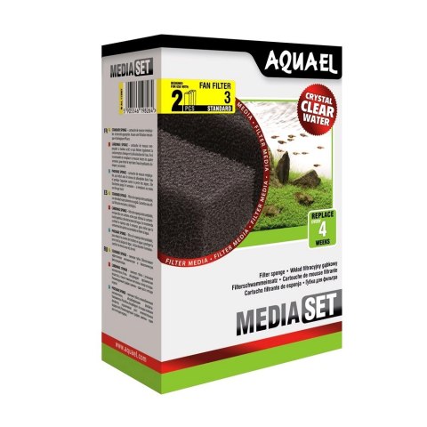 AQUAEL WKŁAD GĄBKOWY FAN 3 PLUS (2SZT) (113907)
