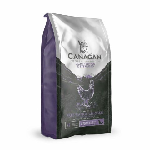 Canagan sucha karma dla kota Light/Senior 4kg Canagan