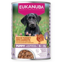 EUK DOG CAN LC PUP AB TUR&CAR 400G EUKANUBA
