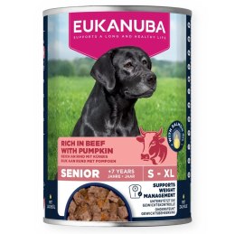 EUK DOG CAN LC SR AB BEEF&PUMP 400G EUKANUBA