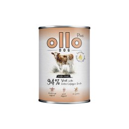 Ollo Plus Kolagen Cielęcina 400g puszka dla psa OLLO