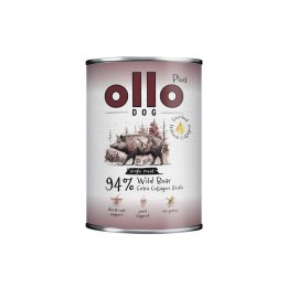 Ollo Plus Kolagen Dzik 400g puszka dla psa OLLO